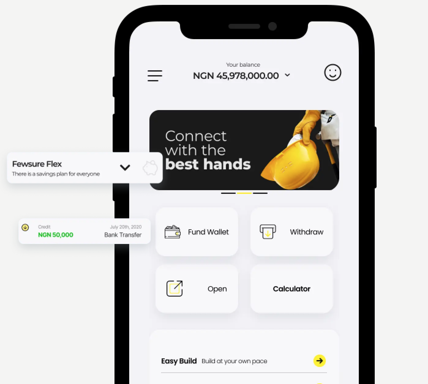 Mobile App Interface